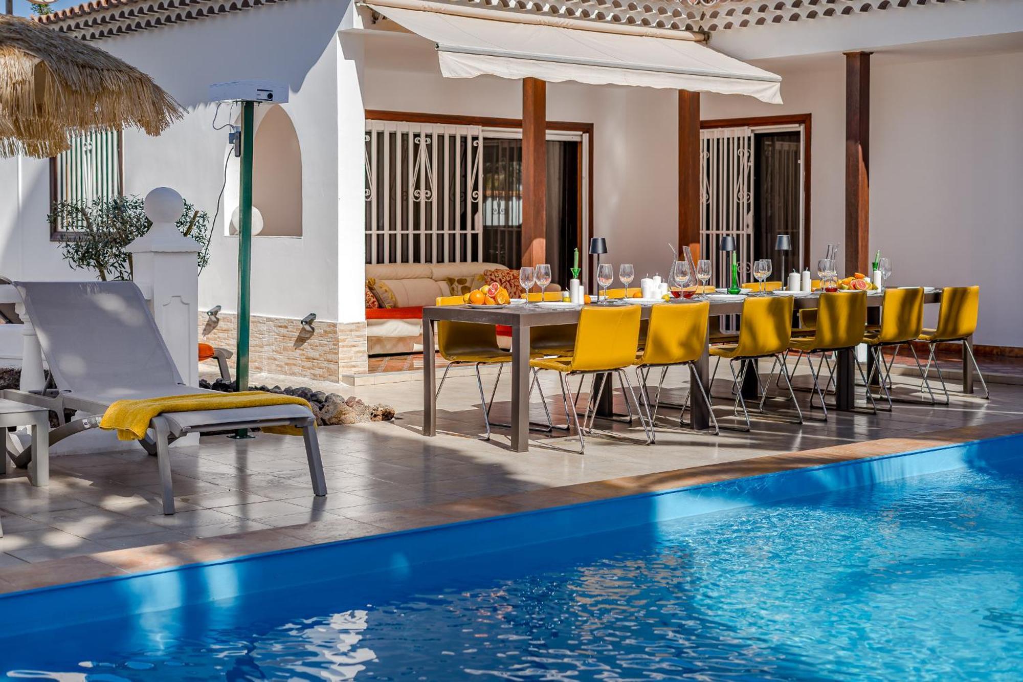 Villa 4Bed Private Pool En Los Cristianos لوس كريستيانوس المظهر الخارجي الصورة