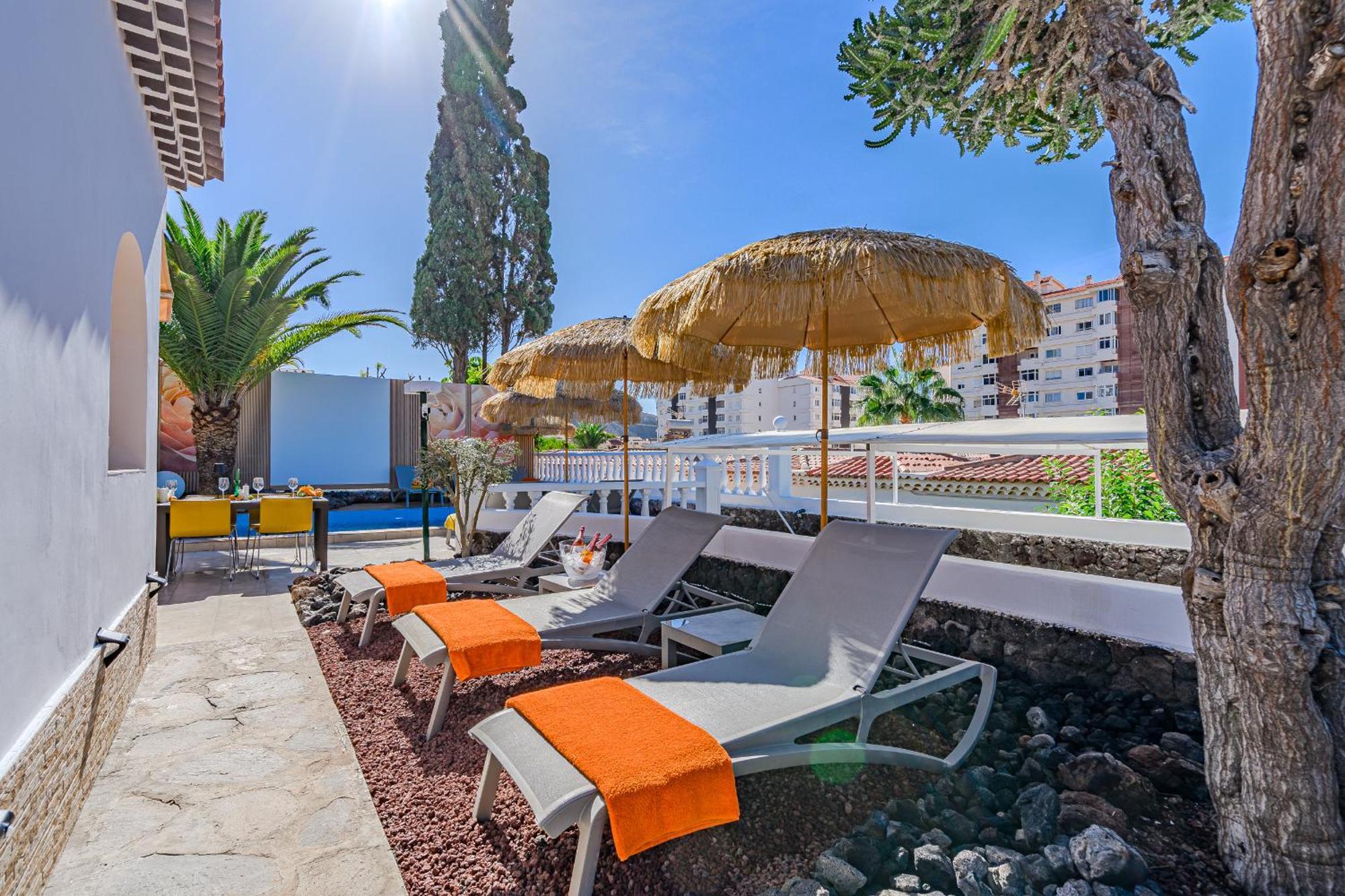 Villa 4Bed Private Pool En Los Cristianos لوس كريستيانوس المظهر الخارجي الصورة