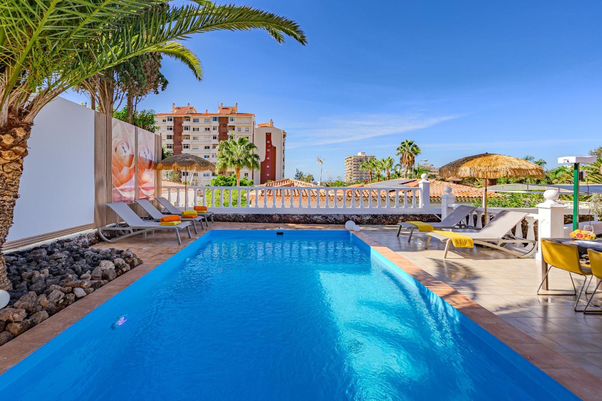 Villa 4Bed Private Pool En Los Cristianos لوس كريستيانوس المظهر الخارجي الصورة