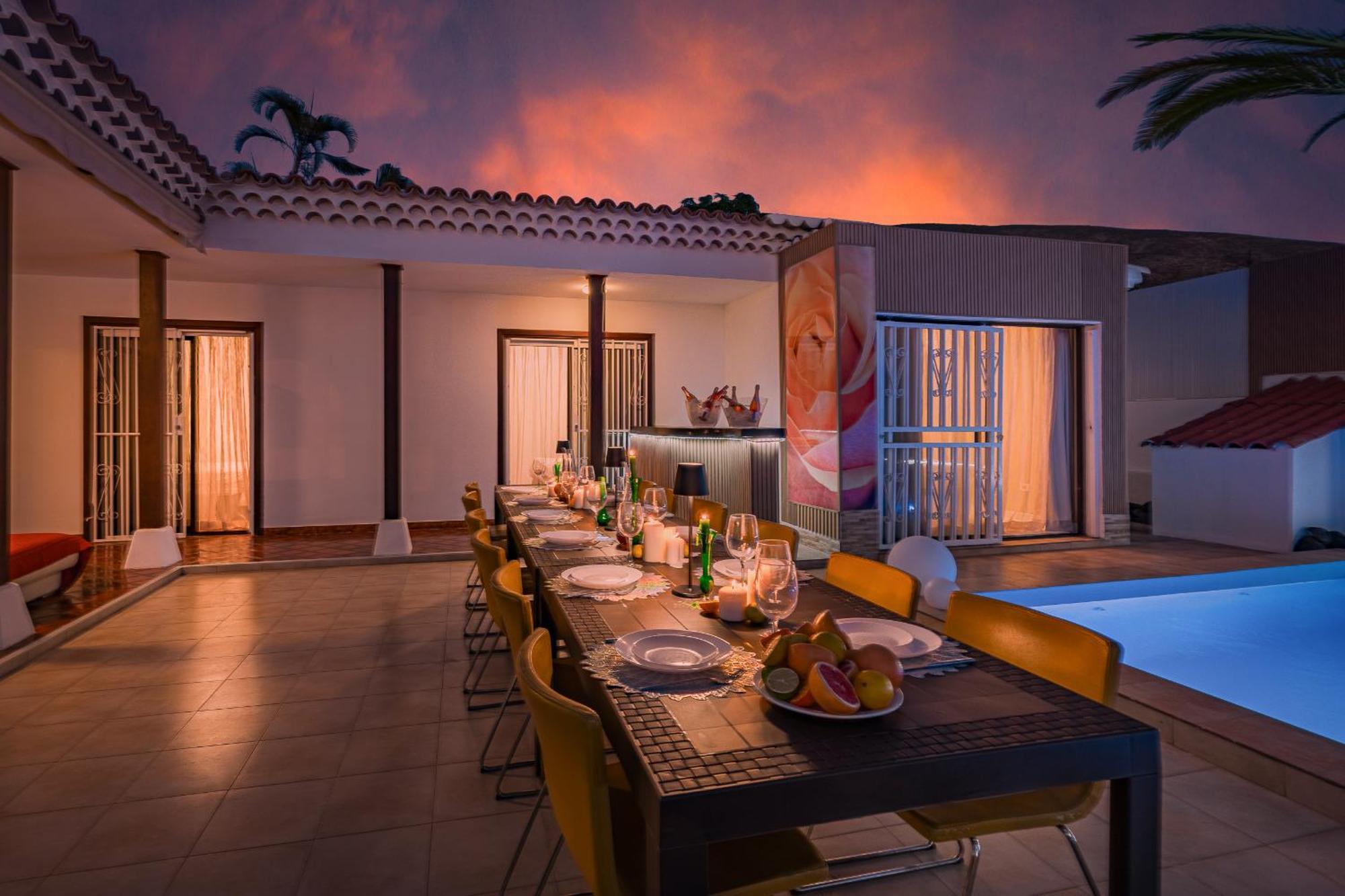 Villa 4Bed Private Pool En Los Cristianos لوس كريستيانوس المظهر الخارجي الصورة