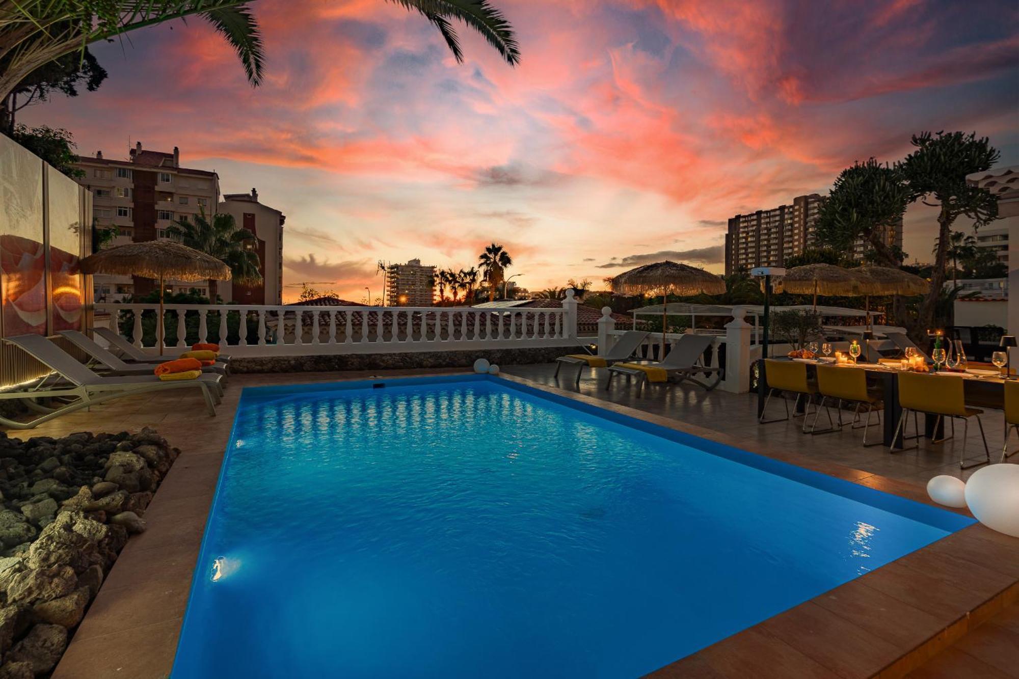 Villa 4Bed Private Pool En Los Cristianos لوس كريستيانوس المظهر الخارجي الصورة