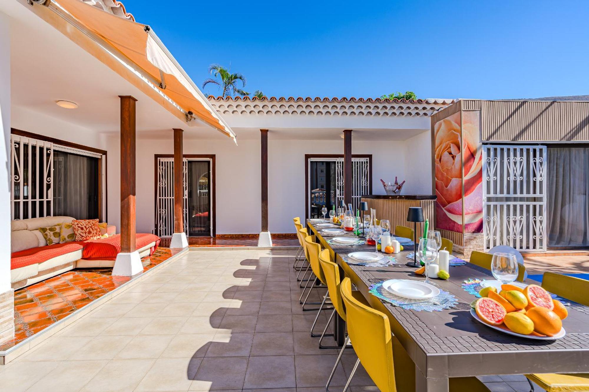 Villa 4Bed Private Pool En Los Cristianos لوس كريستيانوس المظهر الخارجي الصورة