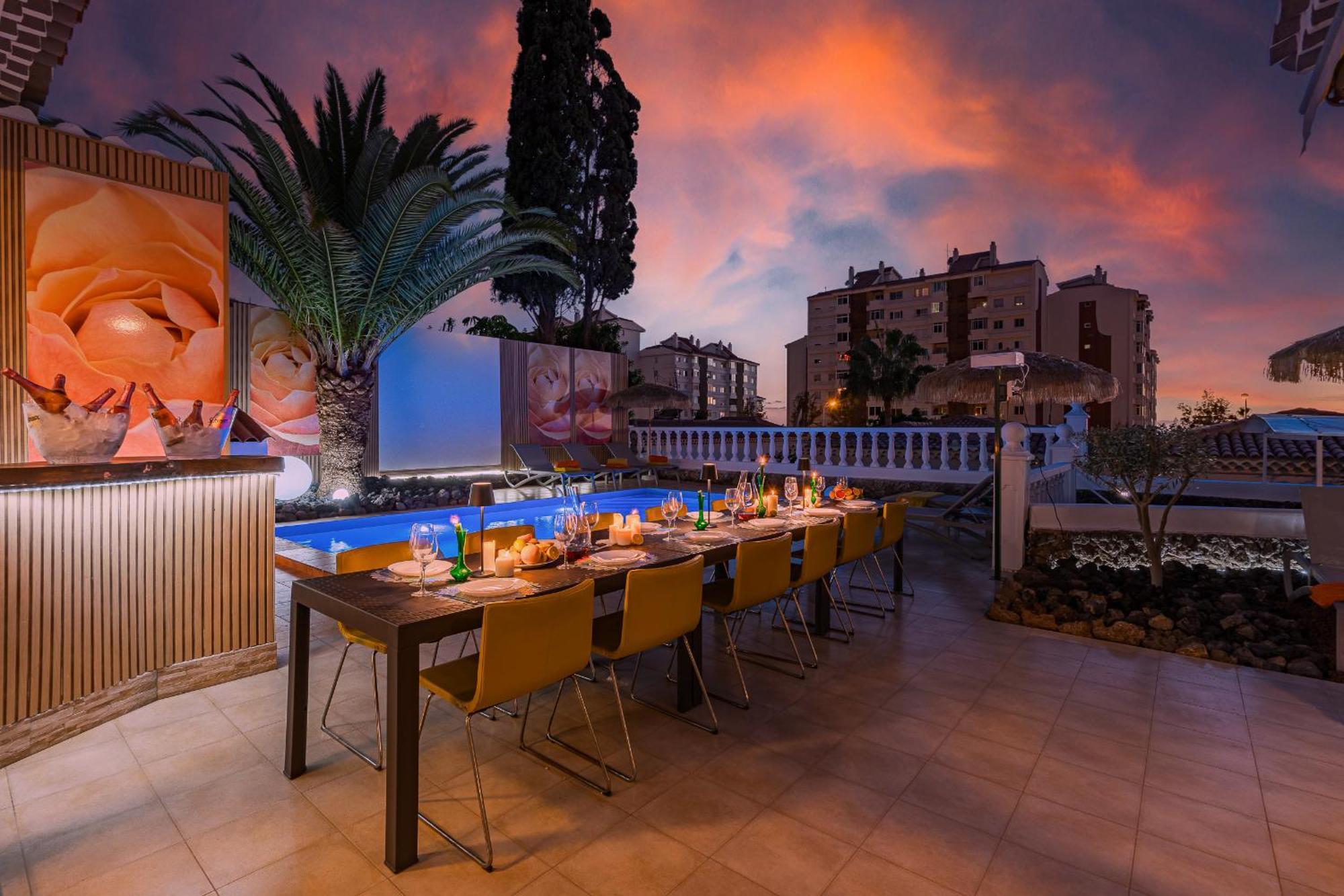 Villa 4Bed Private Pool En Los Cristianos لوس كريستيانوس المظهر الخارجي الصورة